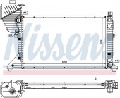 Két nước Mercedes Spinter OM611.981. Mã Mer: A9015003600. Mã Nissens: 62519A