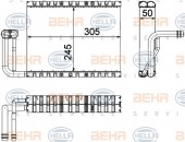 Giàn lạnh BMW Series 7 F01 F02. Mã BMW: 64119163331. Mã Hella: 8FV351330-661