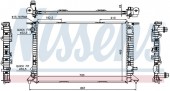 Két nước Audi A4, A5, A6, Q3, Q5. Mã Audi: 8K0121251 R / L. Mã Nissens: 60323