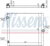 Két nước BMW X5 E70. Mã BMW: 17117585035. Mã Nissens: 60825