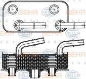 Bộ trao đổi nhiệt dầu-nước BMW Series 3 E46. Mã BMW: 17227505826. Mã Hella: 8MO376790-791