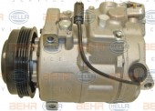 Máy nén điều hòa BMW Series 7 E65 E66. Mã BMW: 64529175670. Mã Hella: 8FK351110-851